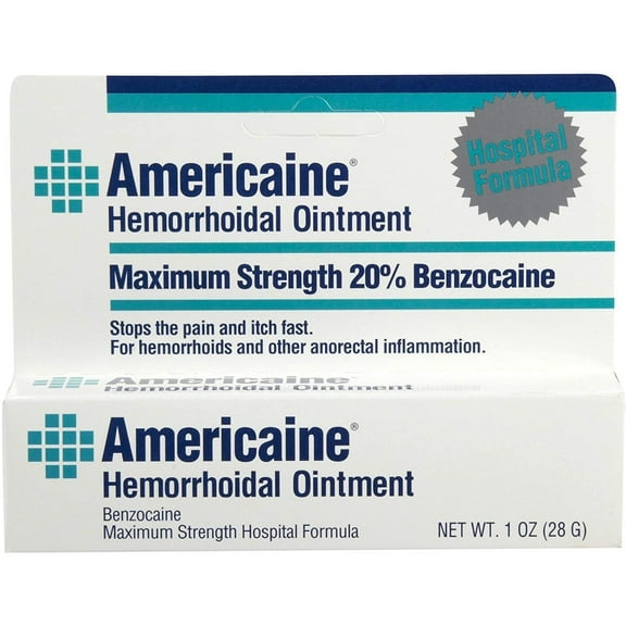 Americaine Hemorrhoidal Ointment 1 oz (Pack of 3)