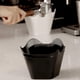 thumbnail image 3 of Coffee Grounds Bucket Polygons Espresso Grounds Dump Bin Black, 3 of 5