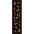 thumbnail image 3 of Milliken Signature Area Rug LORELEI ONYX Lorelei Onyx Pears Petals 3' 10" x  5' 4" Oval, 3 of 3