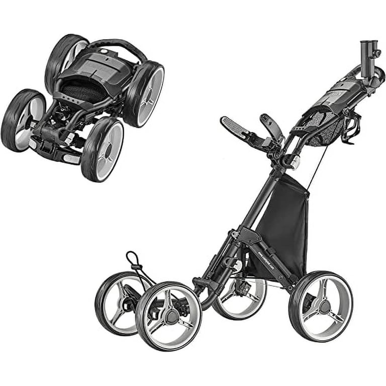 ケルチェッティ (Quercetti) ディスカバリー・カー QR8515 i8my1cf CaddyTek Explorer V8 Golf Push Pull Cart, Superlight, 4 Wheel