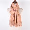thumbnail image 2 of Gubotare Winter Scarf Womens Winter Warm Plaid Scarfs Women's Large Plaid Scarf (C,One Size), 2 of 4