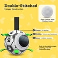 thumbnail image 3 of Pelota de fútbol para perro AASPIRE PETS de 15 cm de PU con correas, 3 of 9