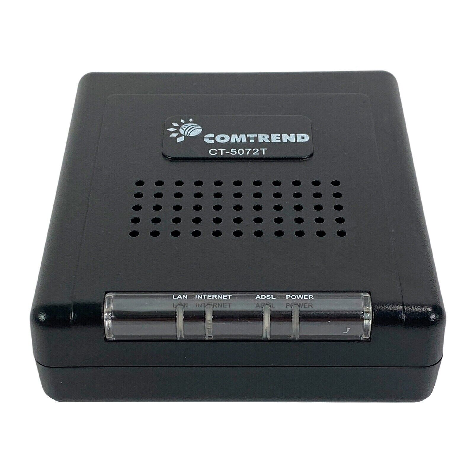 Comtrend CT-5072T Single Port ADSL2+ Modem Ethernet Black Router Non ...