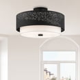 thumbnail image 2 of Livex Lighting - Noria - 4 Light Semi-Flush Mount in Modern Style - 20 Inches, 2 of 9