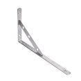 thumbnail image 1 of Soporte triangular de acero inoxidable engrosado para pared divisoria fija desmontable en ángulo recto de 3 mm de espesor 300 mm 12 pulgadas con tornillo de expansión de hierro 6x40, 1 of 5