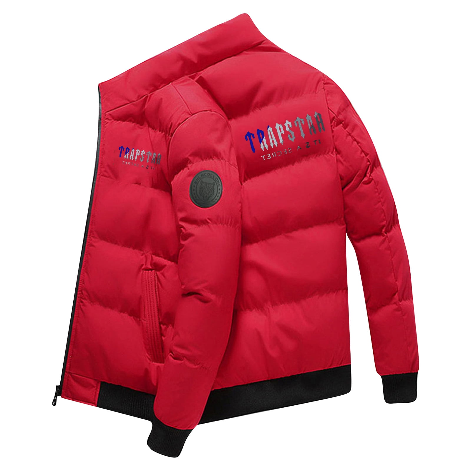 Men's Winter Coat Warm Puffer Jacket Trapstar Printed Womens and