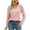Pink, variant on TKLPEHG Womens Dressy Tops V-Neck Hollow Lace Elegant Shirts Fashion Casual Comfy Lightweight Long Sleeve T Shirt Fall Tops Solid Color Loose Pullover (Pink,M)
