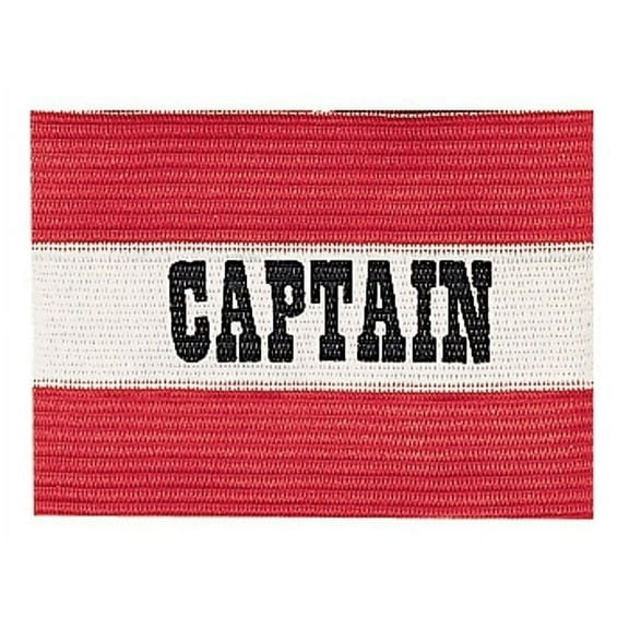 New Champion Junior Youth Soccer Captains Arm Band Fits Most Ages 12 & Under RED