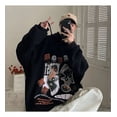 thumbnail image 4 of Sudadera Con Capucha De Dibujos Animados Hiphop De Felpa, 4 of 7