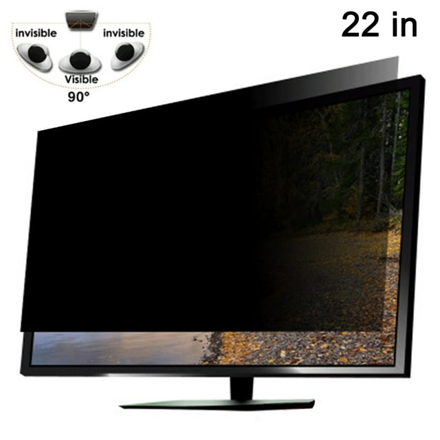 Filtro de pantalla de privacidad para computadora 22/23/24 pulgadas (tres tamaños diferentes) Antideslumbrante, antiarañazos, bloquea 96% UV Relación de aspecto 16:9 Xemadio 2034120-1