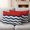 Navy blue red, variant on Black Chevron Outdoor Waterproof Pillow Covers, Geometric Grey Print Wavy Striped White Decorative Square Throw Pillowcase Sofa Cushion Sham for Patio/Couch/Chair, 16"x16" 2 Pack