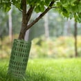 thumbnail image 6 of 10 Pack Tree Trunk Protectors, Expandable Weatherproof Mesh Tree Trunk Wraps Flexible Plastic Plant Cover for Preventing Tree Trunk from Trimmer Mower Rodent Sun Scald, 6 of 7