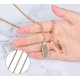 thumbnail image 5 of Clips para servilletas YONGSHENG 3 uds acero inoxidable cadena metal, 5 of 5