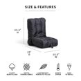 thumbnail image 6 of Big Joe Grab  Go Travel Bean Bag Chair, Durable Polyester Nylon Blend, 1.5 feet, 6 of 11