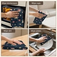 thumbnail image 5 of 2 Pcs Pioneer Flower Floral Print Pattern Kitchen Towels, Funny Microfiber Dish Towel Set, 18" X 26" Tea Towels, 5 of 6