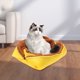 thumbnail image 5 of Alfombrilla para gatos 2 en 1 resistente al agua para otoño e invierno cama cálida para perros para el suelo del hogar (amarillo) JShteea Libre de BPA, 5 of 7