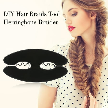 Herringbone Braider Styling Braider Fishbone Lady Roller Hair Braid Tool Diy Hair Braids Tool Walmart Canada