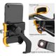 thumbnail image 5 of Soporte para teléfono móvil para bicicleta Giyo, soporte para teléfono móvil, universal, negro Afortunado Sencillez, 5 of 5