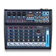 thumbnail image 1 of Pyle PMXU83BT Système de Mixeur de Son Bluetooth 8 Canaux pour DJ Studio Audio, 1 of 8