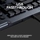 thumbnail image 4 of Teclado Gaming Logitech G815 RGB USB Mechanical Clicky Black, 4 of 9