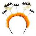 thumbnail image 4 of Diadema de murciélago con purpurina Hugtrwg Para Halloween multifuncional, 4 of 6