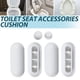 thumbnail image 1 of Accessories Bumper WC Seat Buffer Replacement Pads Toilet Seat Universal 1 Set Base Bathroom Moistureproof Home, 1 of 10