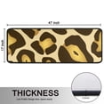 thumbnail image 5 of Kitchen Rugs Sets Of 2,Gold and Brown Of Leopard Print Anti Fatigue Kitchen Mat Rugs Non Slip Washable,Decorative Kitchen Floor Mats for Kitchen,Sink,Laundry,17"x47"+17"x47", 5 of 5