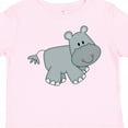 thumbnail image 4 of Inktastic Cute Smiling Baby Hippo Boys or Girls Toddler T-Shirt, 4 of 5