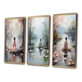 thumbnail image 3 of Designart "Meditative Moments in Pink A Journey Within II" Portrait Framed Wall Art Set Of 3 - Pink Meditation Frame Canvas Set For Living Room Decor, 3 of 7