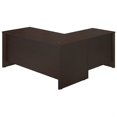 thumbnail image 2 of Scranton & Co 66"x30" Wood L-Shaped Computer Desk in Mocha Cherry, 2 of 7