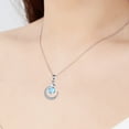thumbnail image 3 of Collier Pendentif Lune Céleste Élégant pour Femmes Bijou de Mode Pièce Déclaration, 3 of 6