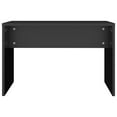 thumbnail image 3 of vidaXL Dressing Stool Black 70x35x45 cm Engineered Wood, 3 of 5