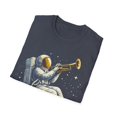 thumbnail image 4 of Astronaut Playing Trumpet Musician Player Music Expert TShirt, 4 of 4