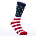 thumbnail image 1 of Halal Socks Stars and Stripes, 1 of 2