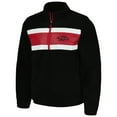 thumbnail image 2 of Men's G-III Sports by Carl Banks Black Arkansas Razorbacks Pinch Runner Half-Zip Top, 2 of 3