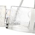 thumbnail image 5 of Aenon 6-Light Chandelier in Brushed Champagne Bronze with Hammered Water Glass, 5 of 7