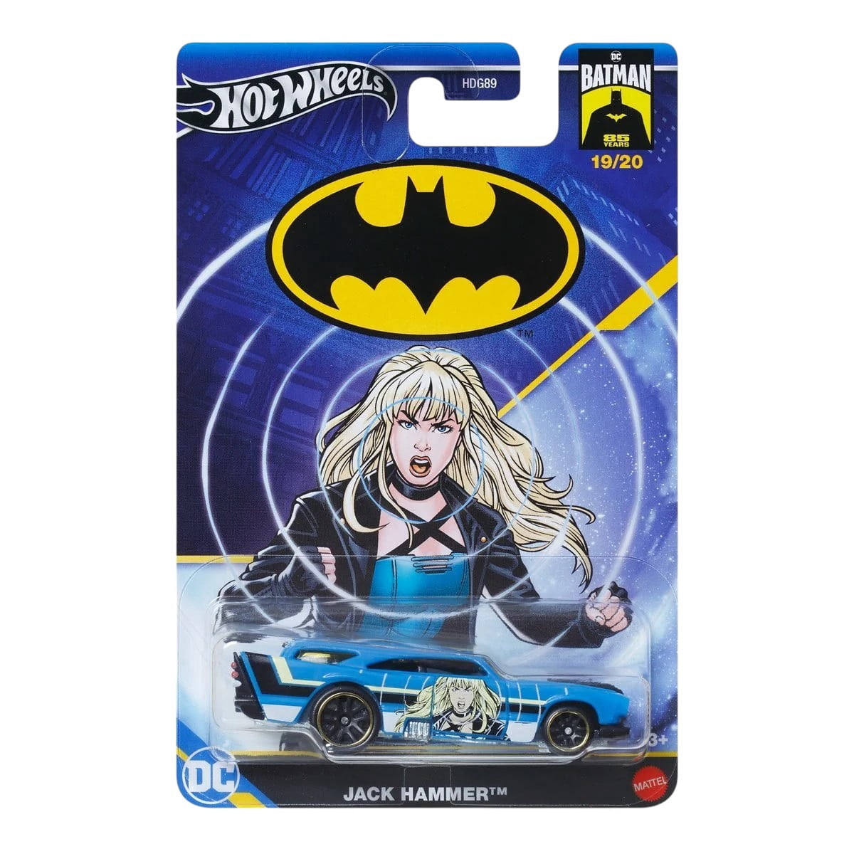Hot Wheels Batman Die-Cast Vehicle Collection, 5-Pack Set, DC Comics HDG89-956M Mix 4 2024