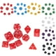 thumbnail image 5 of Dados Poliédricos De 10PCS Colores En Un Con Un D8 D10 (0-9) D10 () D10 () D12 D20 D24 Y D30. azul, 5 of 9