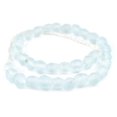 thumbnail image 3 of The Bead Chest Clear Aqua Faceted Bicone Java Recycled Glass Beads (12mm) - Full Strand of Faceted Bottle Glass Beads | Approximately 33 Beads, 3 of 3