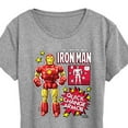 thumbnail image 3 of Marvel Iron Man - Action Figure - Women's Short Sleeve Graphic T-Shirt, 3 of 5