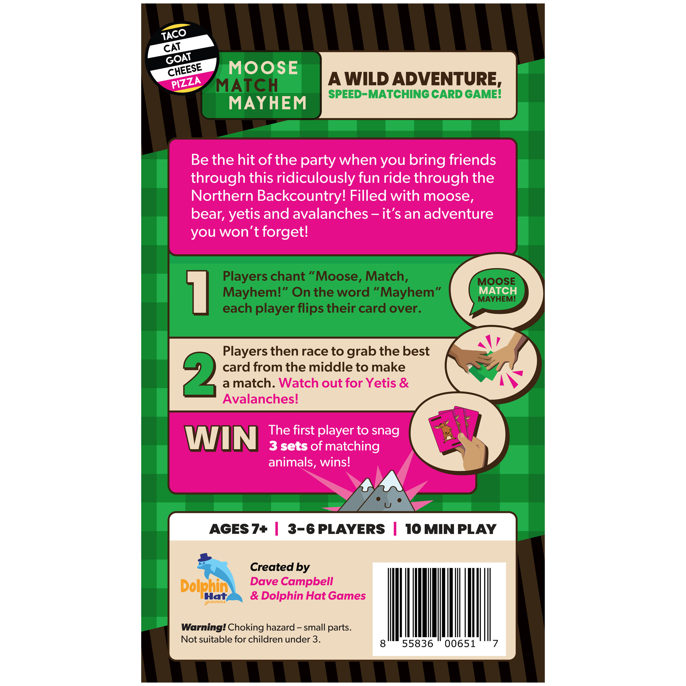 Moose Match Mayhem Card Game by Taco Cat Games photo 2