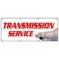 thumbnail image 1 of SignMission B-96 Transmission Service Bannière de Service de Transmission 36 x 96 Po - Réparation de Traîneau Auto, 1 of 1