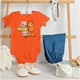 thumbnail image 3 of Awesome Looks Like Garfield Cartoon Romper Boys or Girls Infant Baby Brisco Brands 24M, 3 of 6