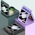 thumbnail image 3 of Samsung Series | Galaxy Z Flip Series Magnetic Hinge Frosted Phone Case,iPhone 15, 3 of 6