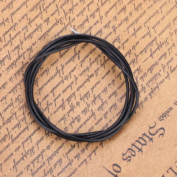 Cable de Conexión de Circuito Interno Blindado de 1 Conductor Kit de Cables de Conexión de Cobre de PVC de 1M para bajo de Guitarra Eléctrica ANGGREK Otros