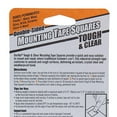 thumbnail image 5 of Gorilla Mounting Tape Squares Pre-Cut 1 in Double Sided Clear 24 Squares, 2 Pack, 5 of 6