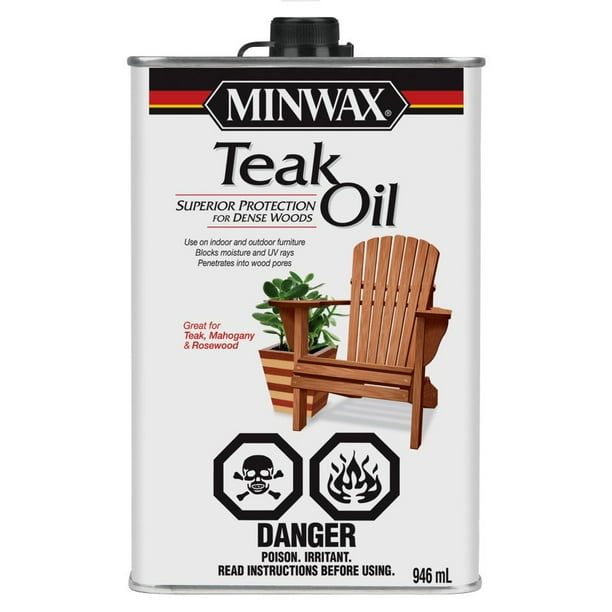 Teak Oil - Superior Protection, 946 ml - Walmart.ca