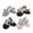 Rabbit - Asst J (4prs), variant on Adult Rabbit Pompom NonSlip Slippers - 4 Pairs, Large - Assortment K