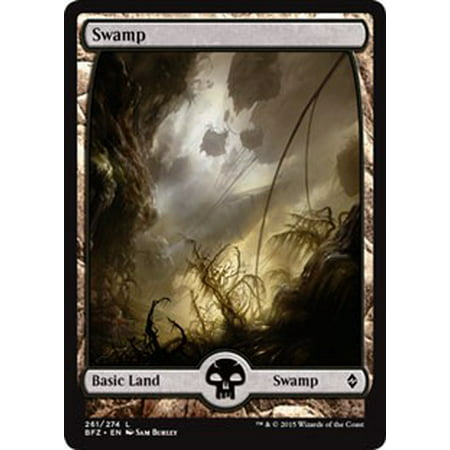 MtG Battle for Zendikar Swamp [Full-Art, Foil]