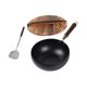 thumbnail image 3 of Sartén antiadherente con gancho para colgar sin revestimiento Utensilios de cocina de inducción para Lustroso, 3 of 9